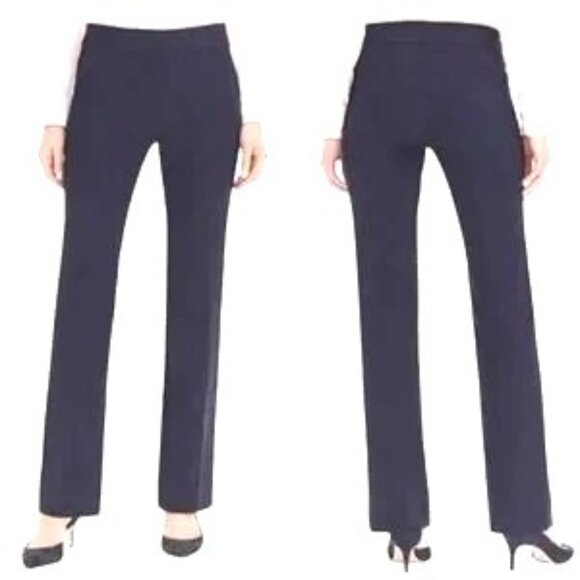 J.Crew Edie Navy Perfecting Pockets Slim Trouser Pants Womens Size 4 - Picture 16 of 16